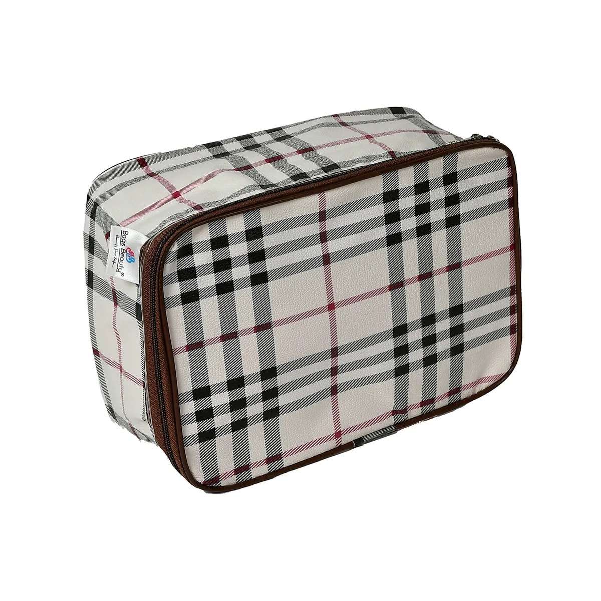 Multipurpose Travel Pouch Organizer | Cosmetic & Toiletry Storage Bag With Zipper View 5