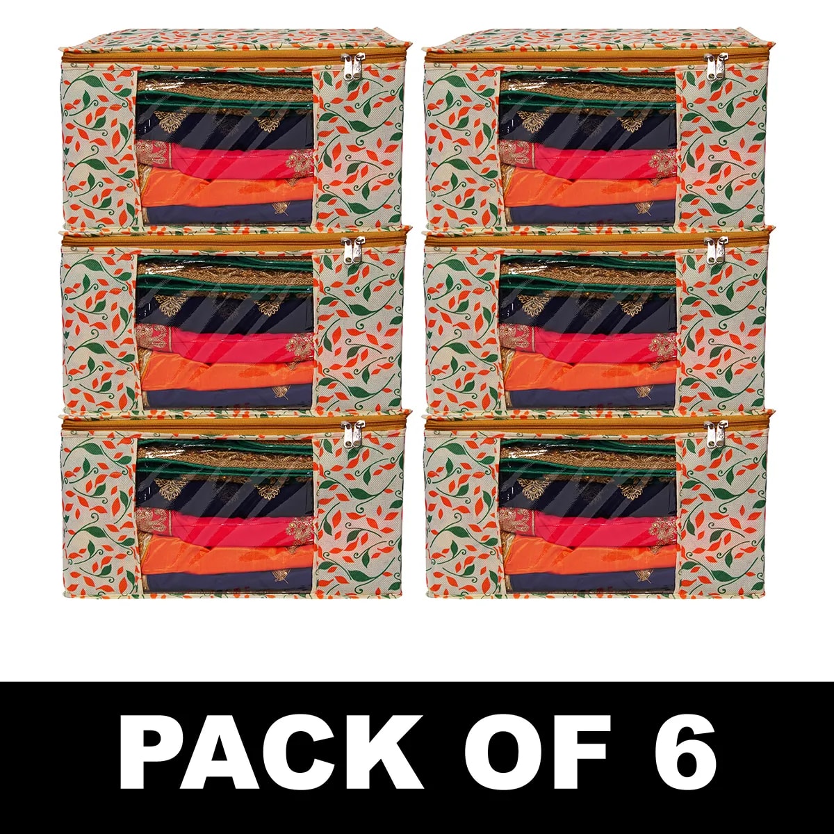 Saree Cover Storage Box For Clothes View 1