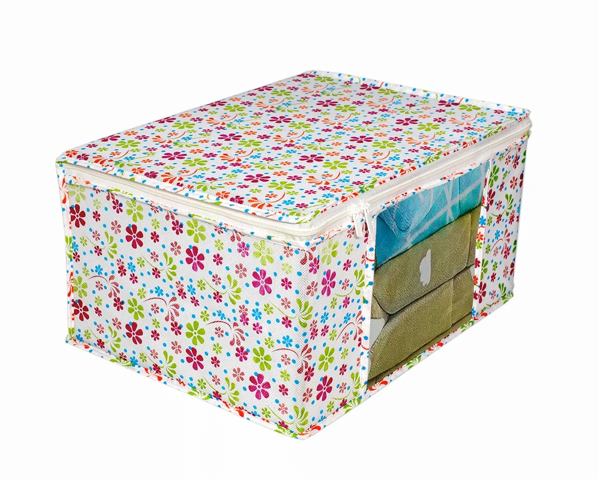 Saree Cover Storage Box For Clothes With Premium Quality View 4