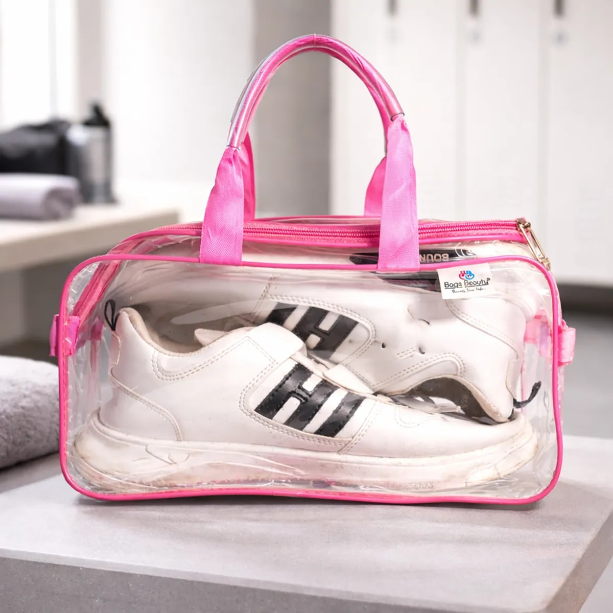 Clear Shoe Storage Travel Bag View 5