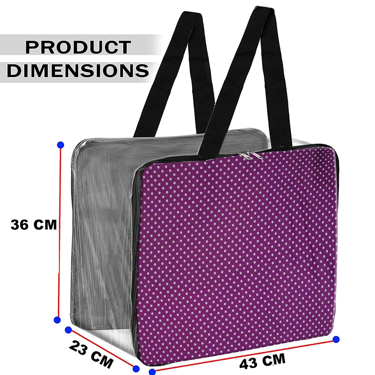 Printed Transparent Pvc Garment Storage Bag View 4