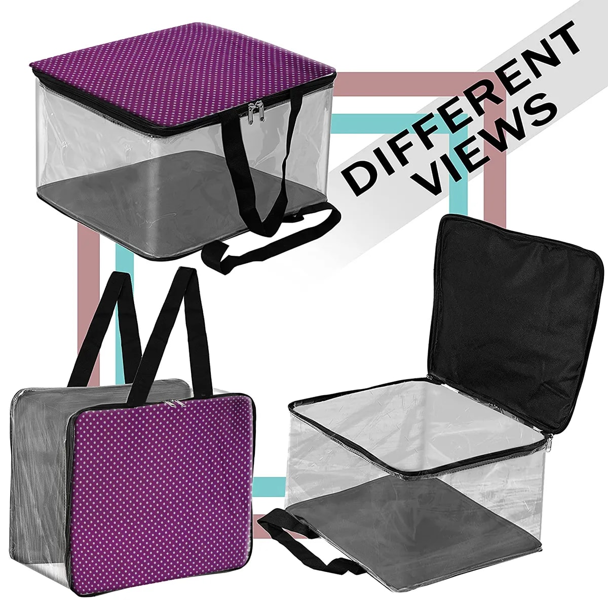 Printed Transparent Pvc Garment Storage Bag View 6