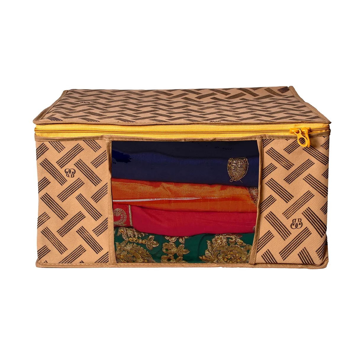 Saree Cover Storage Box For Clothes With Premium Quality Non Woven Combo Offer Saree View 2