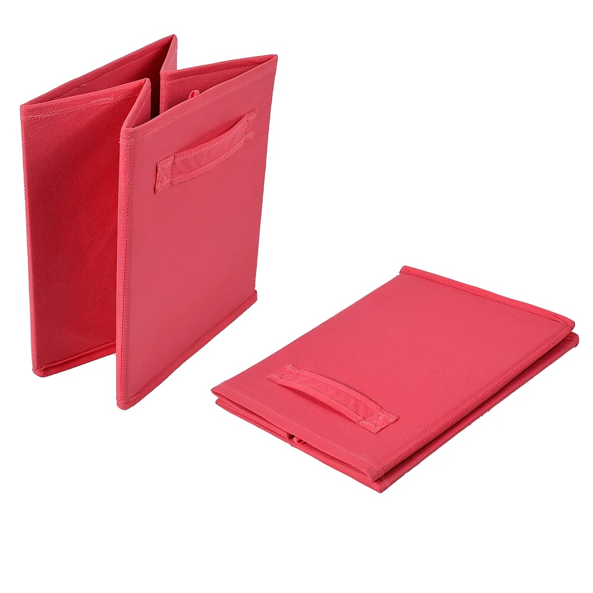 Foldable Garment Storage Organizer Box With Handles| 20L Clothes View 5