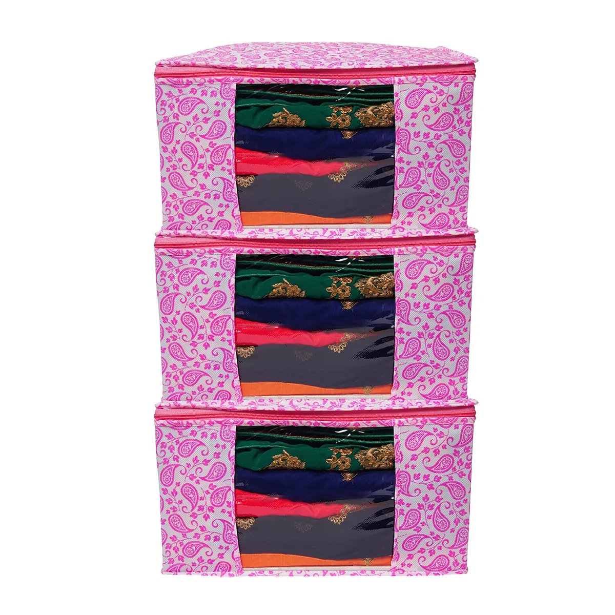 Large Foldable Clothes Storage Bag With Zipper View 6