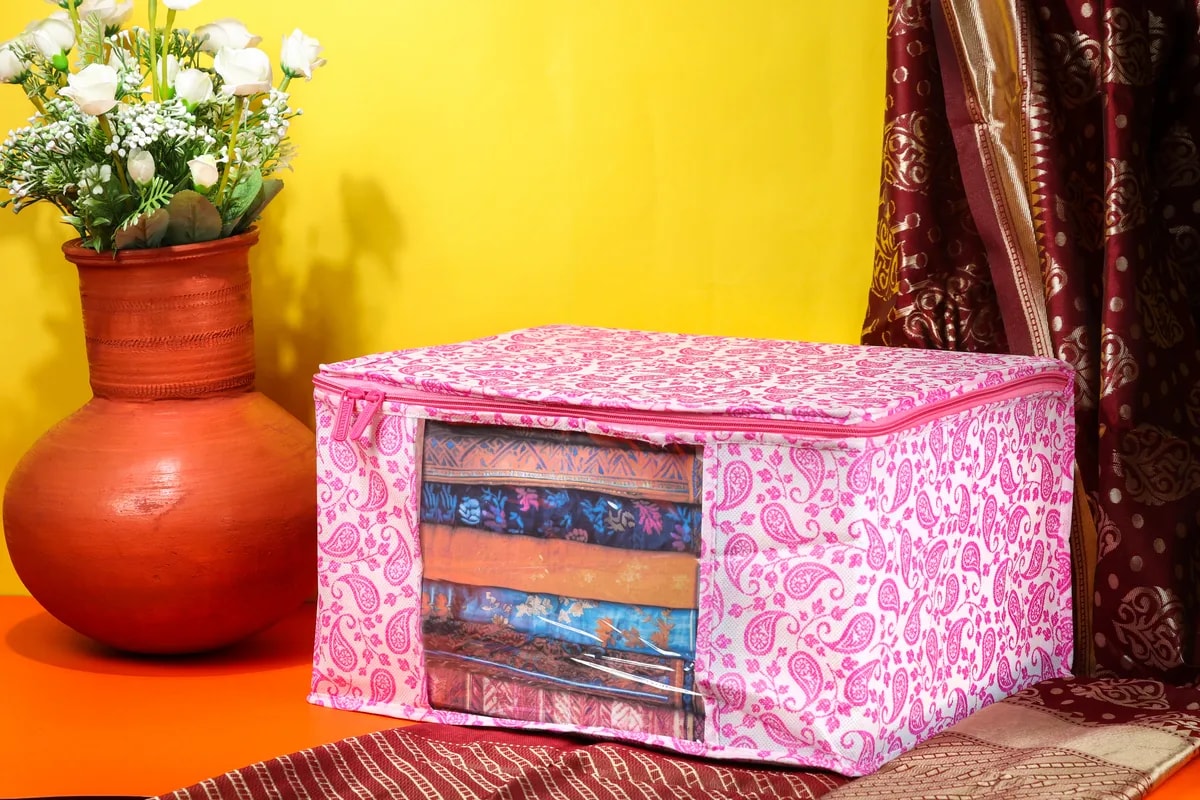 Large Foldable Clothes Storage Bag With Zipper View 9