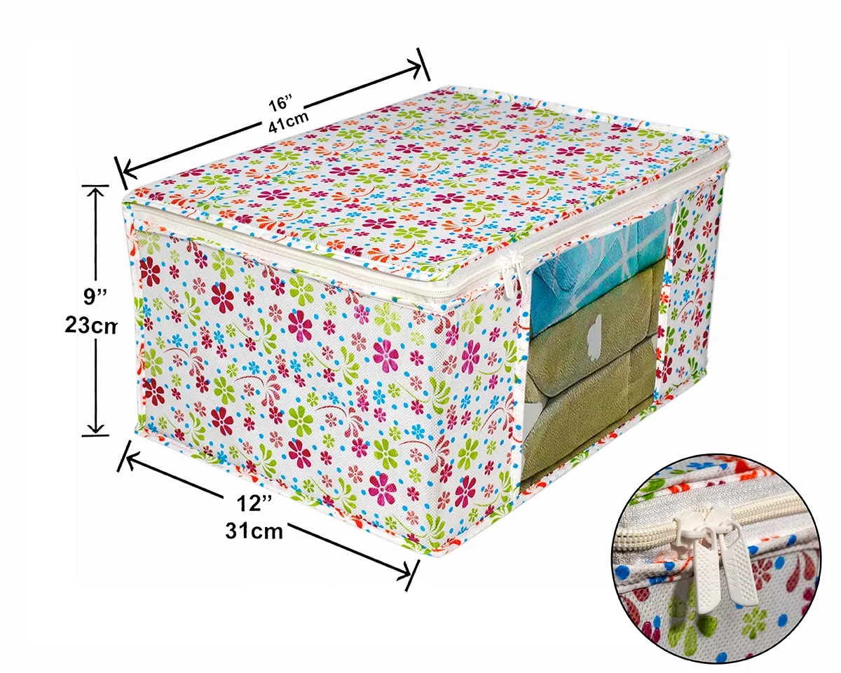 Saree Cover Storage Box For Clothes With Premium Quality View 5
