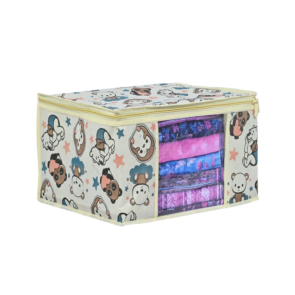 Cartoon Printed Foldable Storage Bag View 5