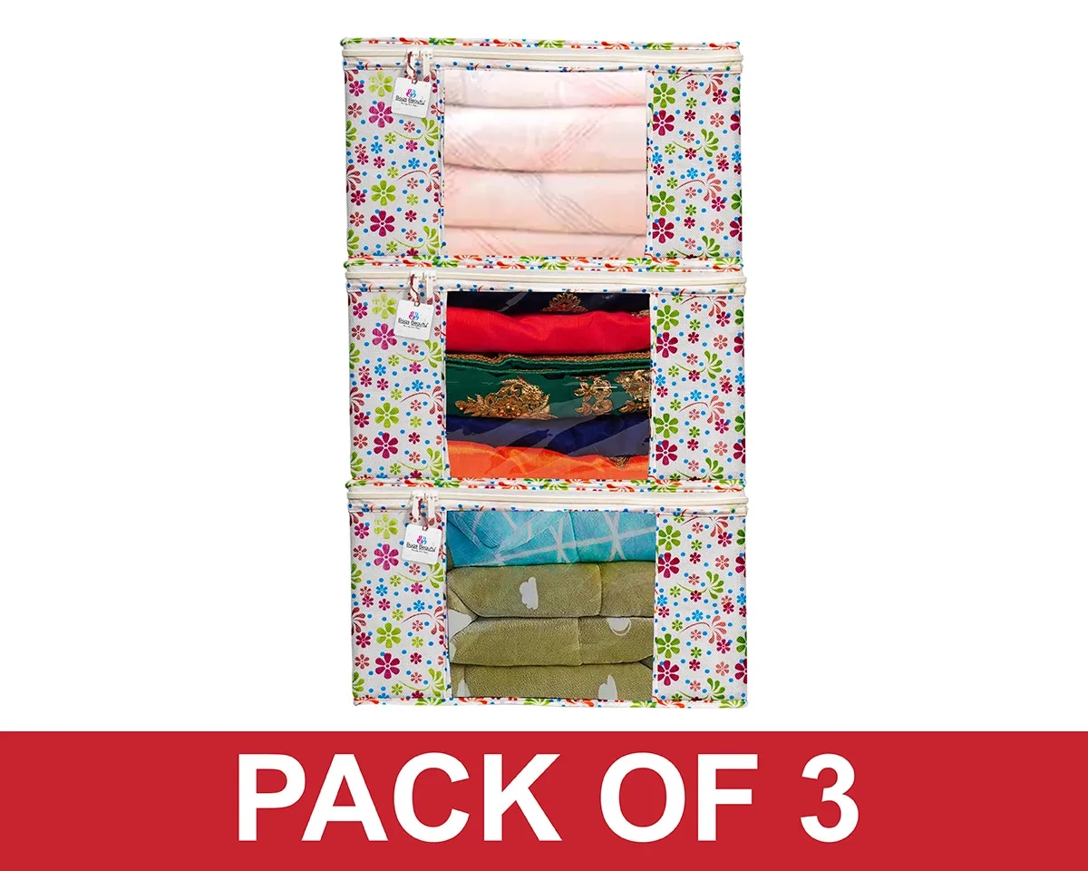 Saree Cover Storage Box For Clothes With Premium Quality