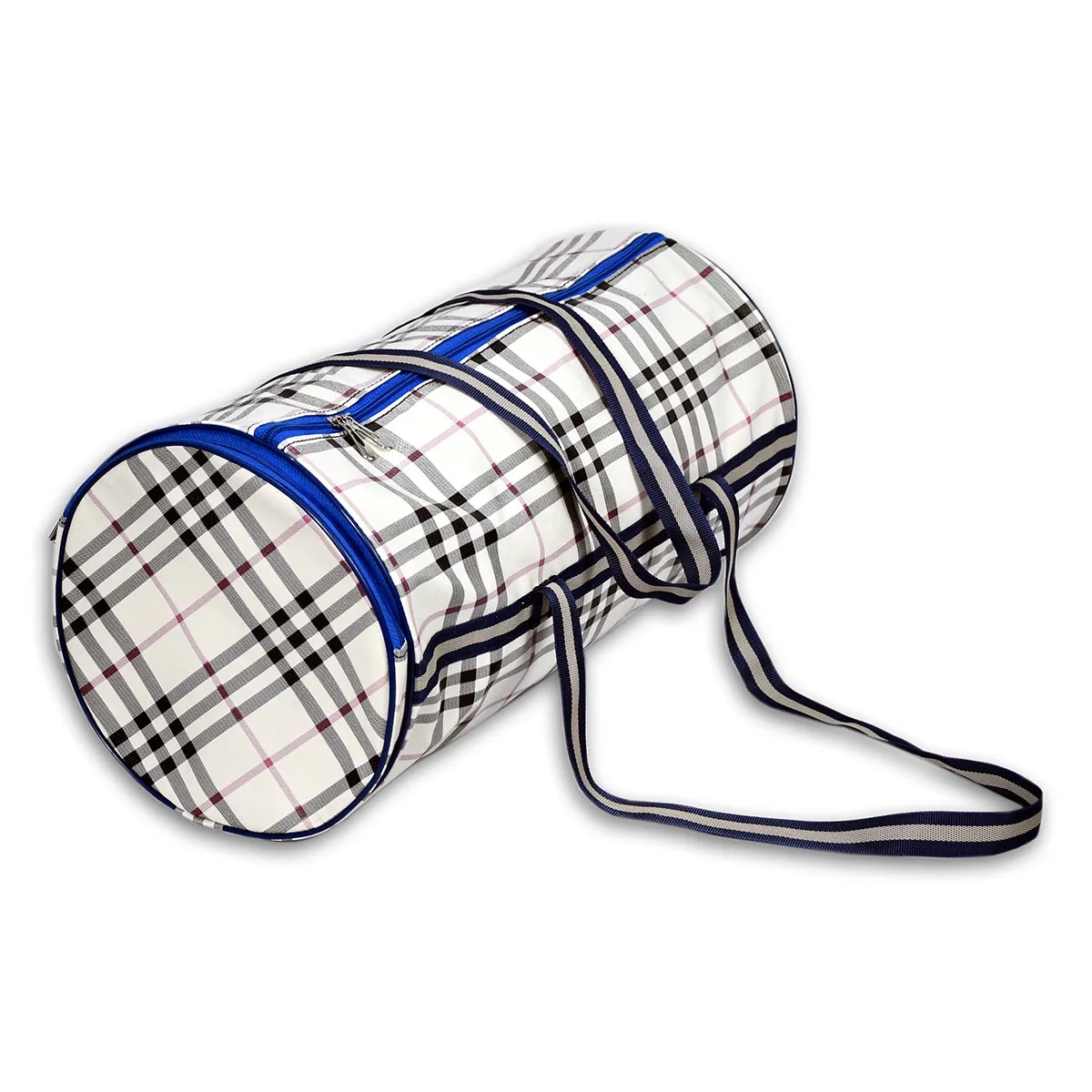 Stylish Navy Printed Gym Duffle Bag alternate view