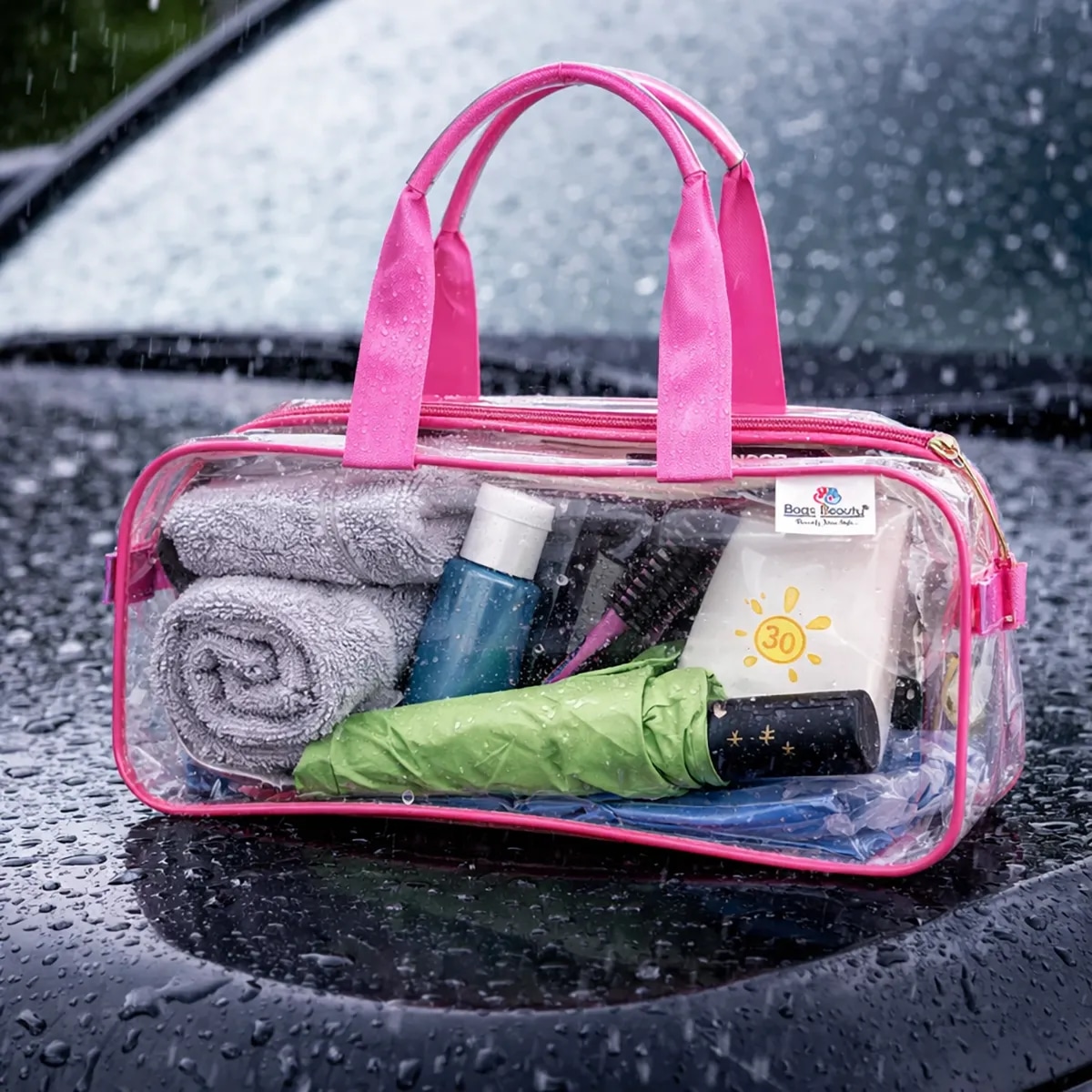 Clear Shoe Storage Travel Bag