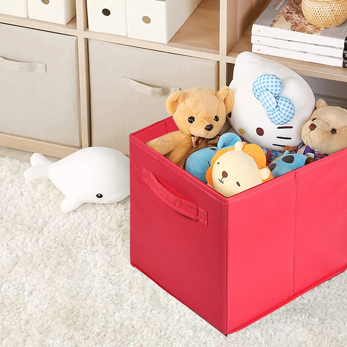 Foldable Garment Storage Organizer Box With Handles| 20L Clothes