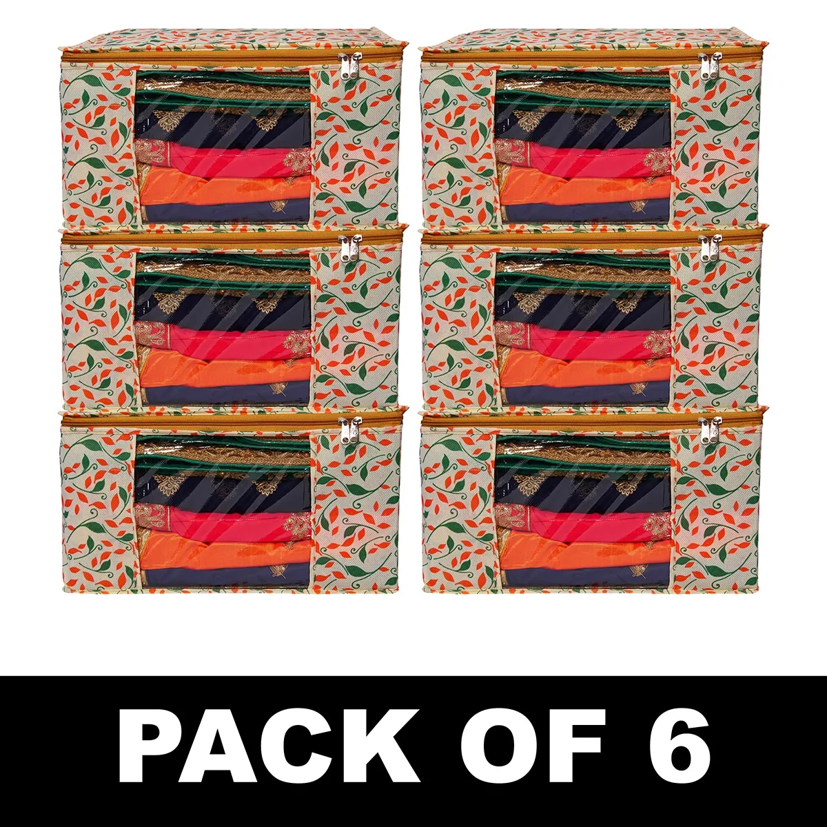 Saree Cover Storage Box For Clothes