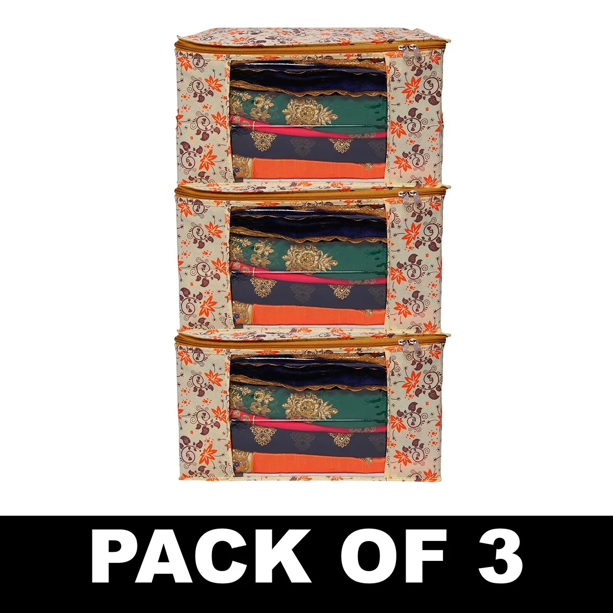 Saree Cover Storage Box For Clothes alternate view